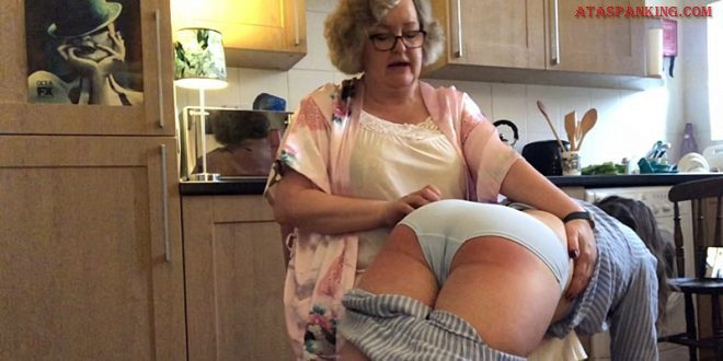 Ana S Hard Otk Hand Spanking In The Kitchen At Home With Miss Iceni